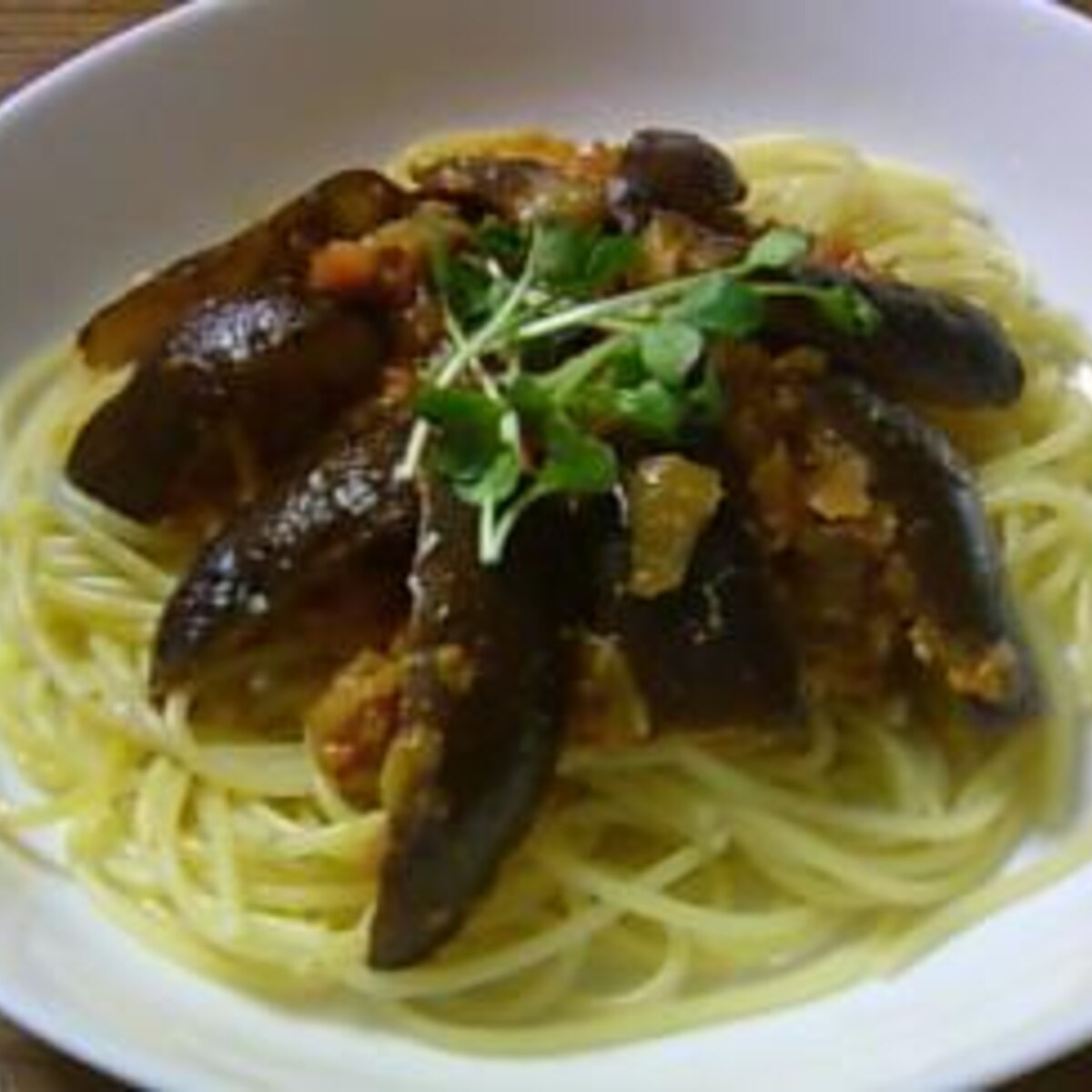 残りものでつくる一人分のお昼 なすのミートパスタ レシピ 作り方 By Kiri873 楽天レシピ 残りものでつくる一人分のお昼 なすのミートパスタ レシピ 作り方 By Kiri873 楽天レシピ